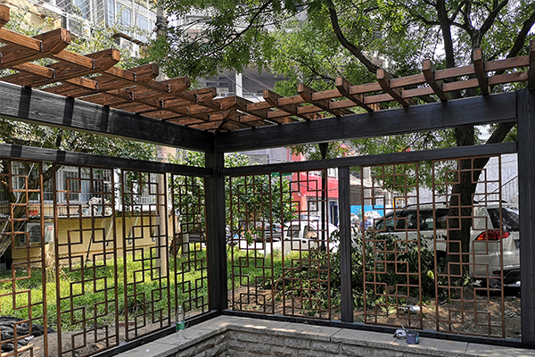北京市西城區(qū)鋼結(jié)構(gòu)廊架施工項(xiàng)目